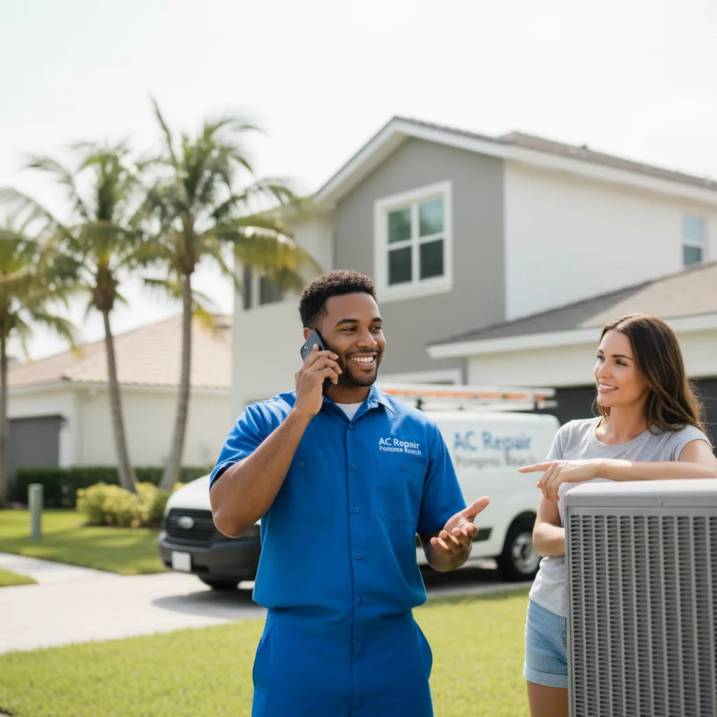 AC Repair Pompano Beach customer support in Demotte